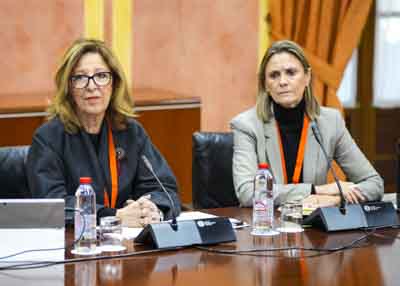  Mara Teresa Pags y Mercedes Len, en representacin del Foro de los Consejos Sociales de Universidades Pblicas de Andaluca