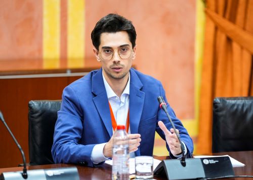  Antonio Gonzlez, presidente de la Asociacin de estudiantes de Granada Libertamen