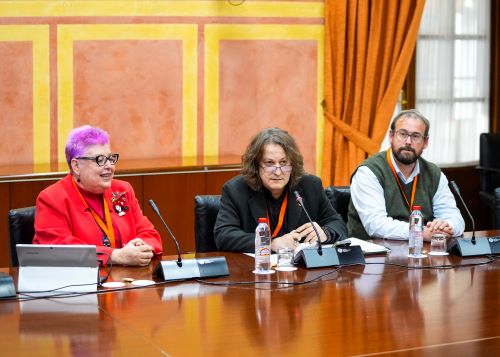  Ana L. Martn, Francisco L. Rodrguez y ngel Fornieles comparecen para expresar la opinin de UGT sobre el proyecto de ley Universitaria para Andaluca