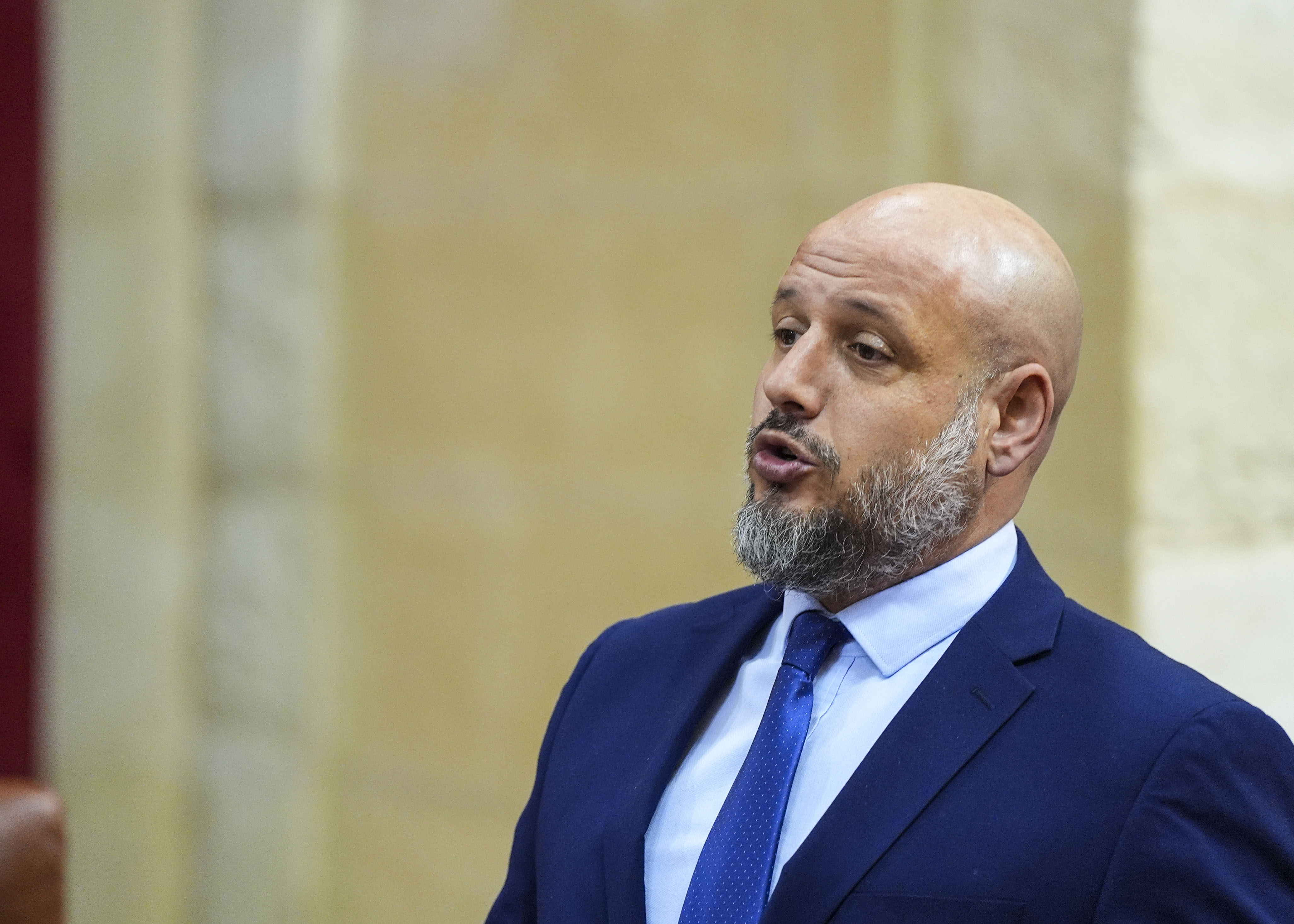 Rodrigo Javier Alonso, portavoz del G.P. Vox, pregunta sobre la ejecuci�n presupuestaria de la Consejer�a de Agricultura, Pesca, Agua y Desarrollo Rural 