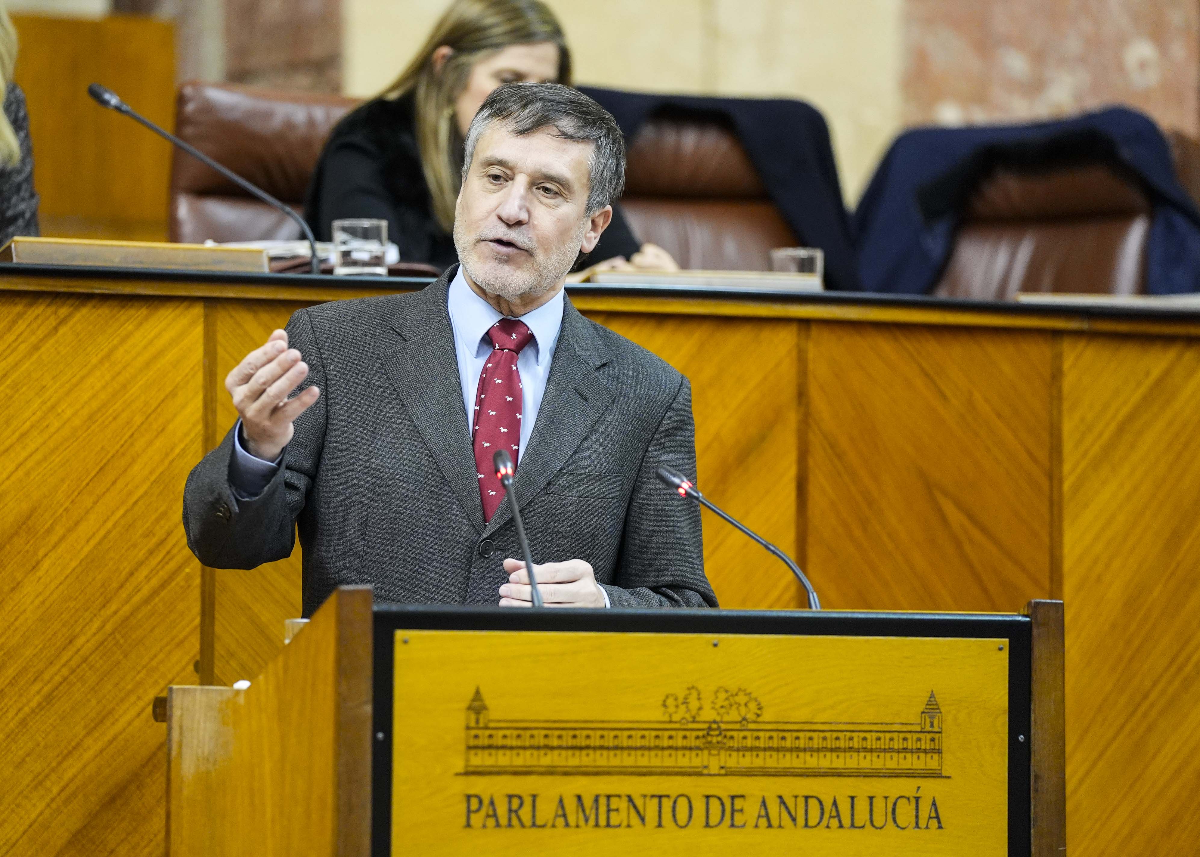 Jos� Mar�a Ortells posiciona al Grupo Parlamentario Vox en Andaluc�a respecto del proyecto de ley 