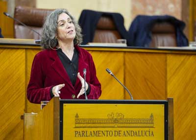      Miren Bego�e Iza, del G.P. Mixto-Adelante Andaluc�a, inicia con su intervenci�n el debate final del Proyecto de Ley del Presupuesto 