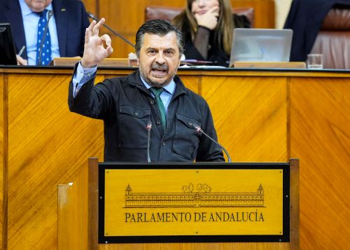   Antonio Mart�n, portavoz del Grupo Popular durante su intervenci�n