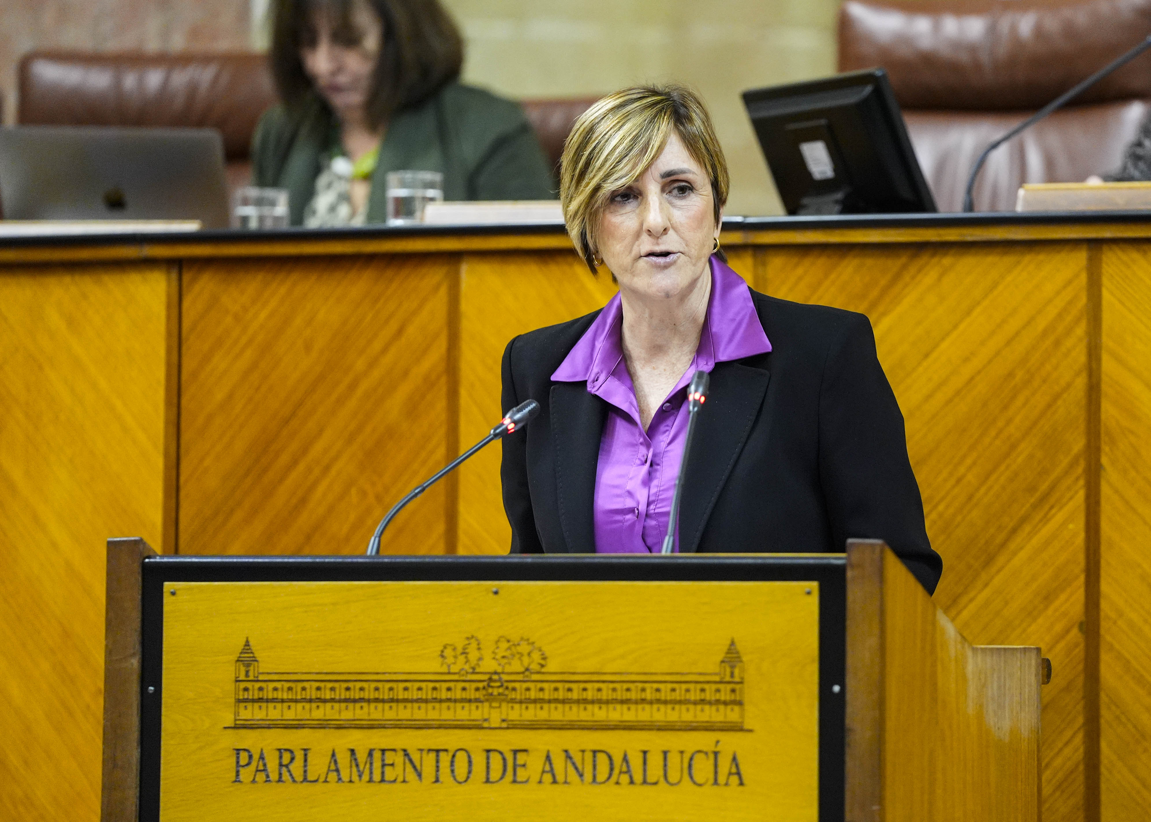  Mar�a Jos� Escarcena posiciona al Grupo Parlamentario Popular en el debate del Proyecto de Ley del Presupuesto