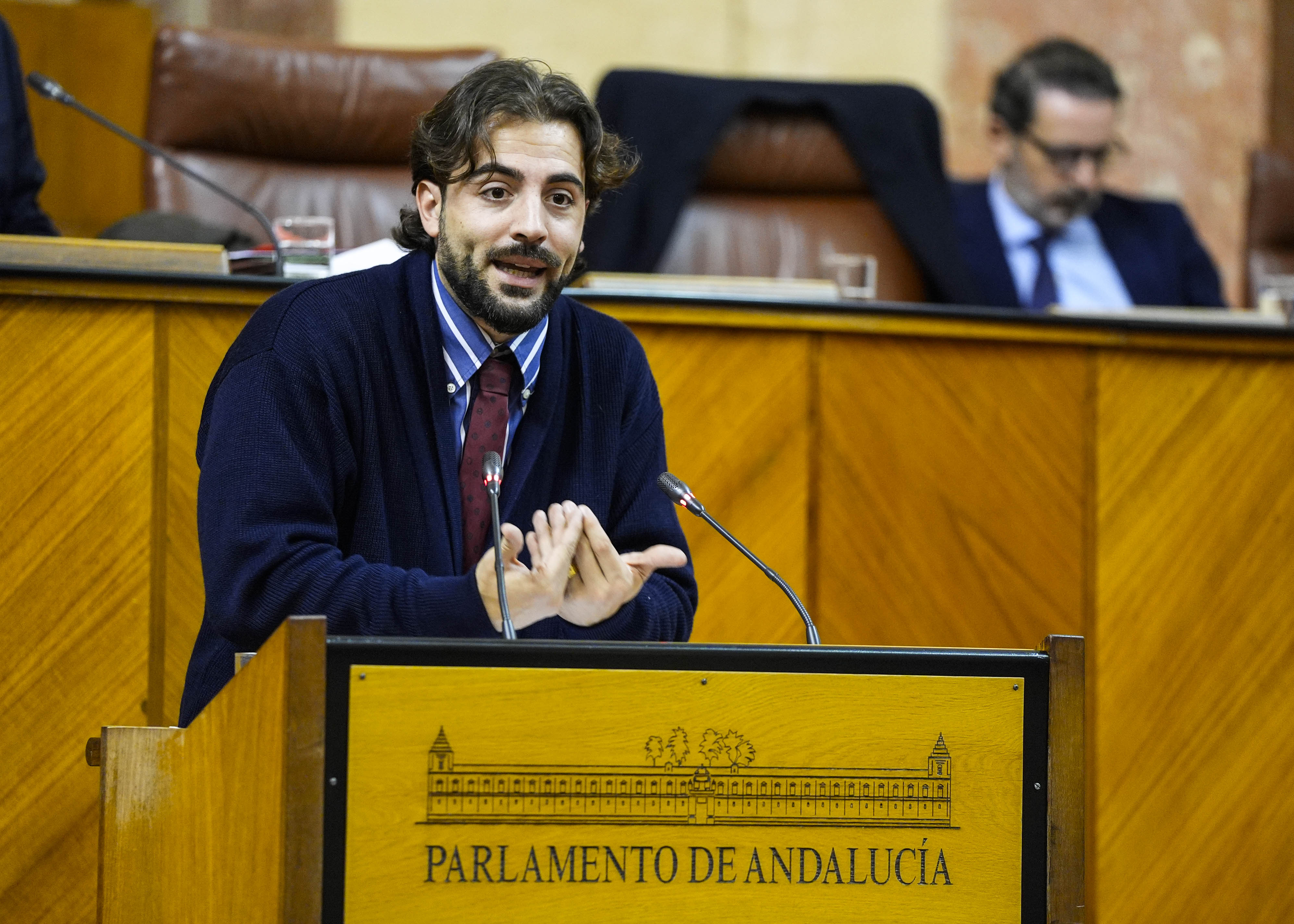 Jos� Manuel G�mez, del Grupo Por Andaluc�a, posiciona a su grupo parlamentario 