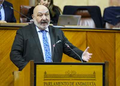 Alejandro Hern�ndez, del Grupo Vox, interviene en representaci�n de su formaci�n 