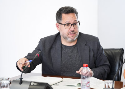 Jos� Ignacio Garc�a, portavoz del Grupo Mixto-Adelante Andaluc�a