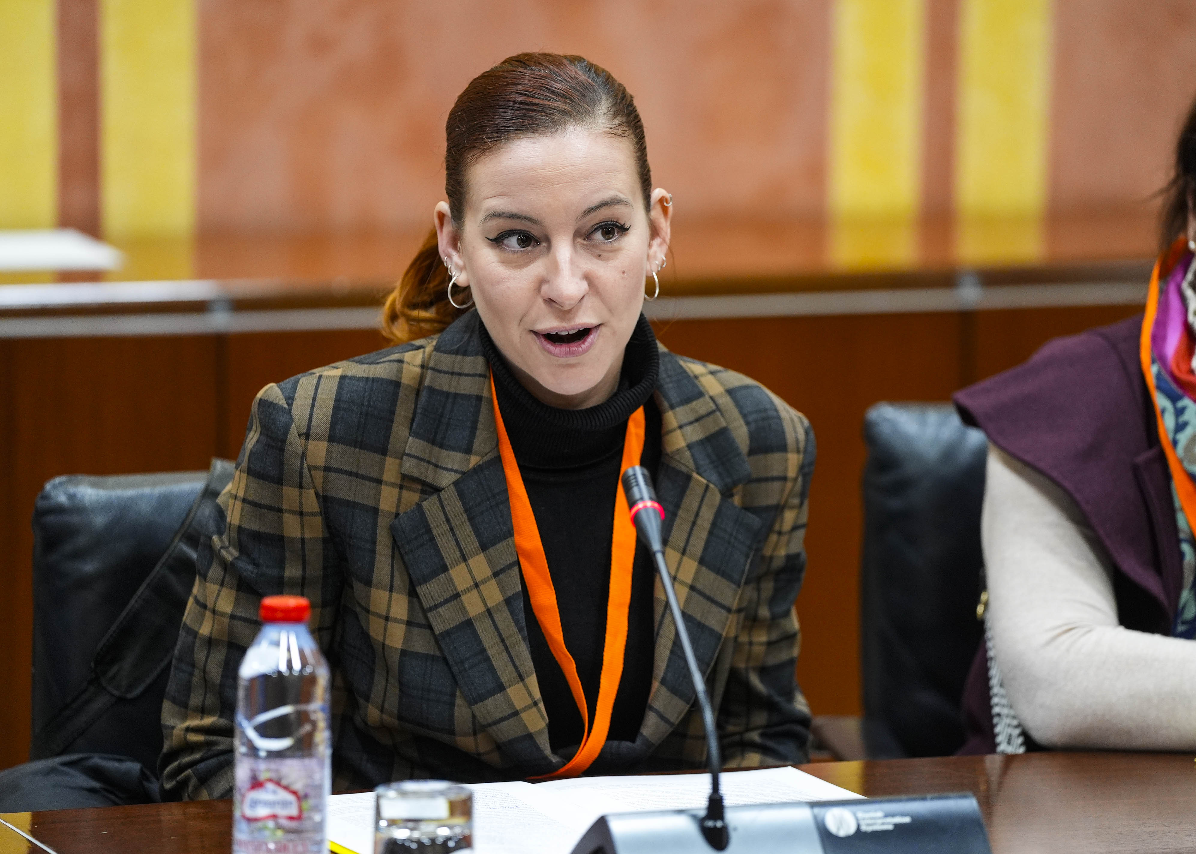    Interviene Noelia M�rquez para exponer la opini�n de COAG Andaluc�a sobre el proyecto de ley 