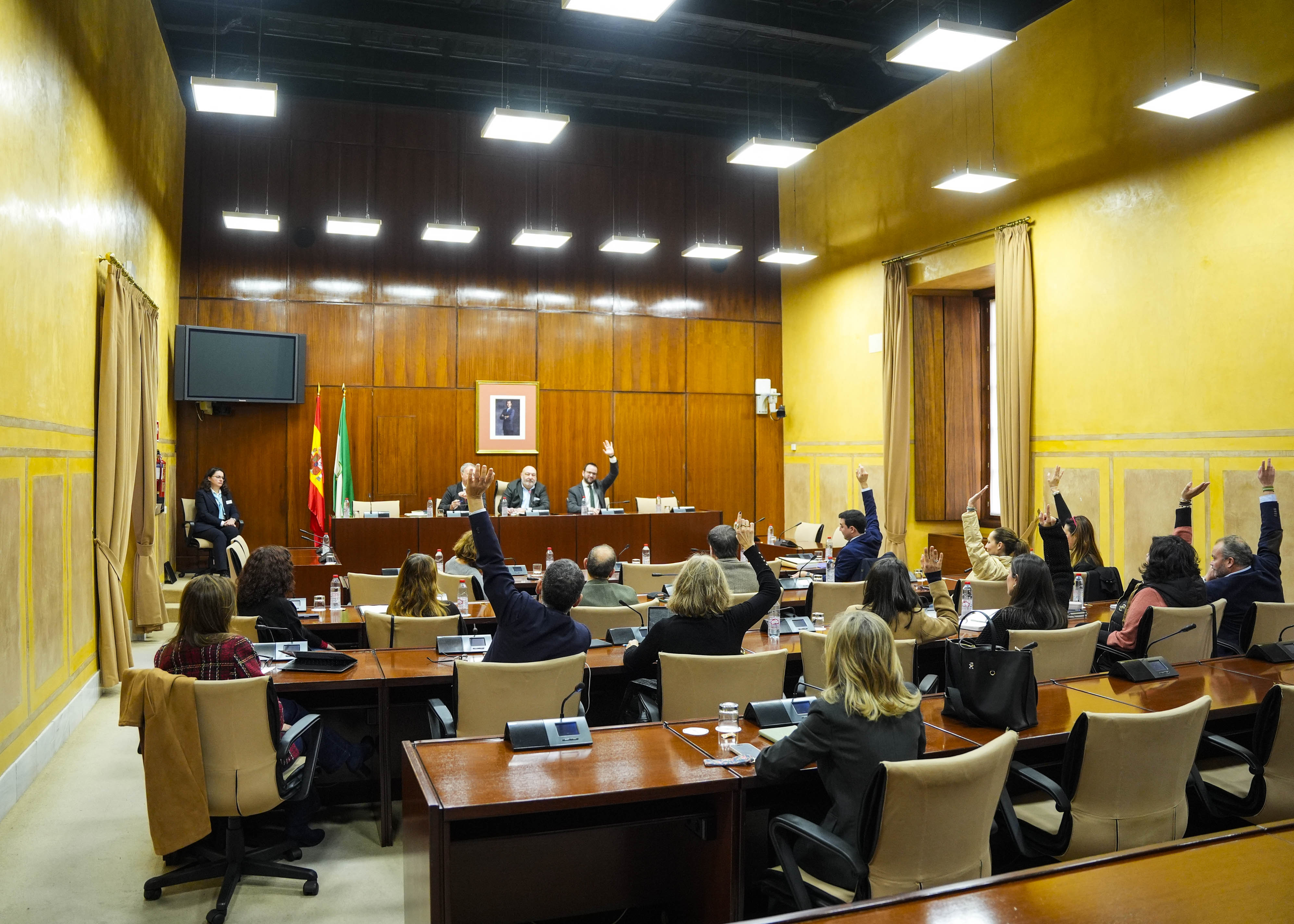  Votaci�n sobre el dictamen de la comisi�n sobre el Proyecto de Ley Universitaria para Andaluc�a.