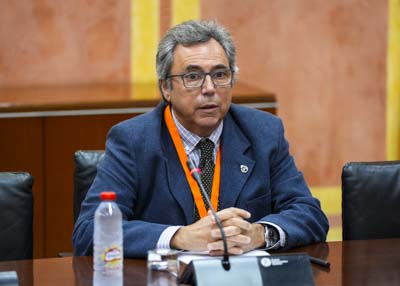 En representaci�n del Colegio Oficial de Ingenieros T�cnicos Forestales y Graduados de Ingenier�a Forestal y del Medio Natural (COIFT), Pedro Manuel Moreno