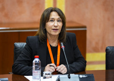 Interviene Ana Bel�n Noriega, decana del Colegio Oficial de Ingenieros T�cnicos Forestales (COIFT) 