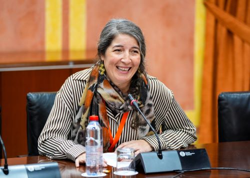  Marta Cornello interviene en representaci�n de Somos Sierra Norte de Sevilla