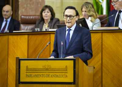    Jos� Carlos G�mez Villamandos, consejero de Universidad, Investigaci�n e Innovaci�n, presenta el Proyecto de Ley para el Avance de la Ciencia, la Tecnolog�a y la Innovaci�n 