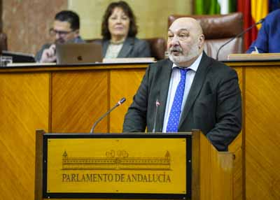  Para posicionar al Grupo Parlamentario Vox en Andaluc�a en el debate del proyecto de ley interviene Alejandro Hern�ndez  