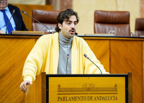 Jos� Manuel G�mez Jurado, del Grupo Parlamentario Por Andaluc�a, defiende la moci�n relativa a memoria hist�rica y democr�tica de Andaluc�a