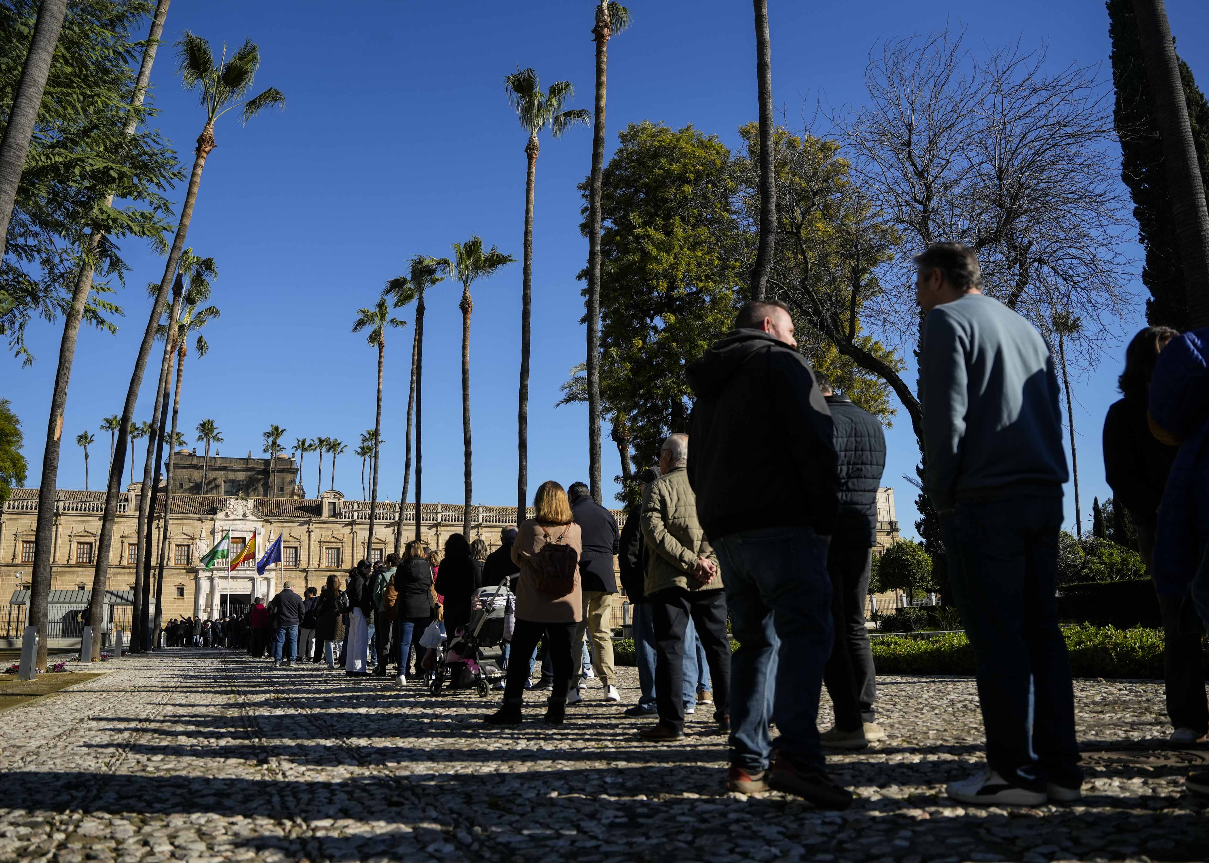  Gran inter�s de los ciudadanos en conocer las instalaciones del Parlamento de Andaluc�a