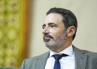 Jos� Ram�n Carmona, secretario tercero de la Mesa 