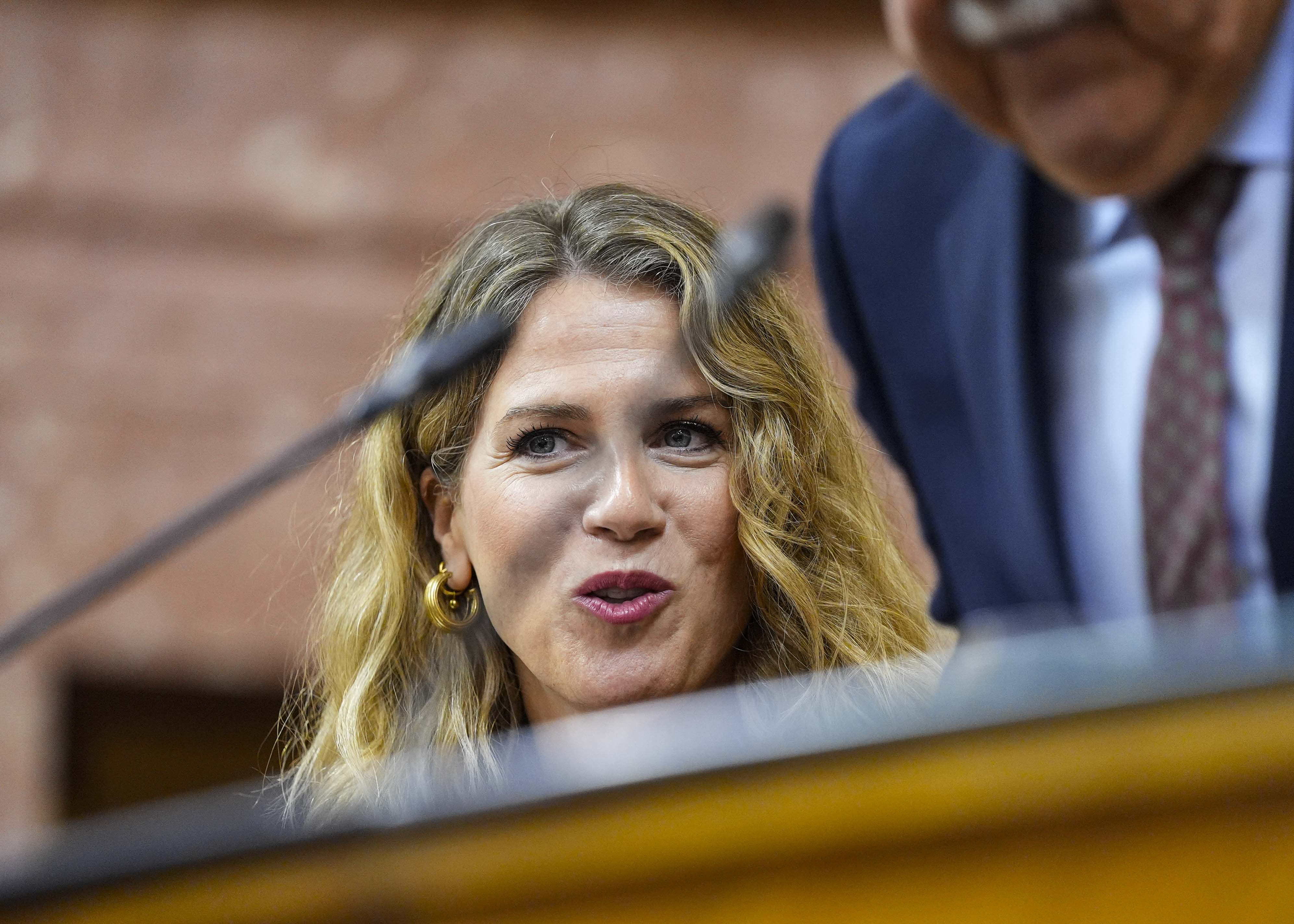 La vicepresidenta primera de la C�mara, Ana Mar�a Mestre 