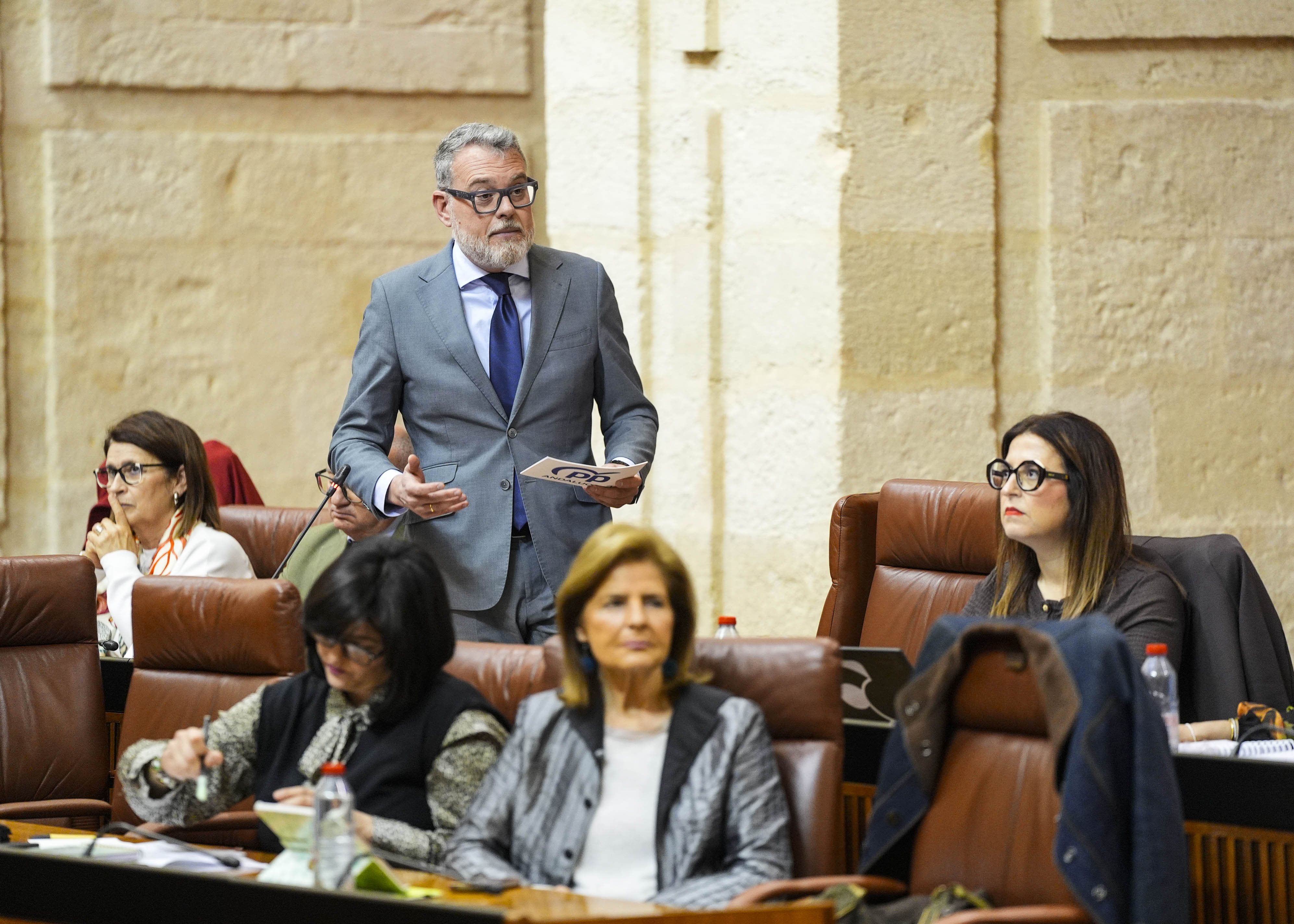 Por el Grupo Popular, Francisco Javier Vacas formula una pregunta relativa a valoraci�n financiera de Andaluc�a 