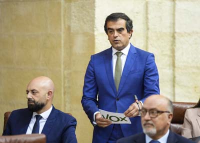 Por el Grupo Vox en Andaluc�a, el diputado Antonio Sevilla pregunta sobre incidencias en el turismo