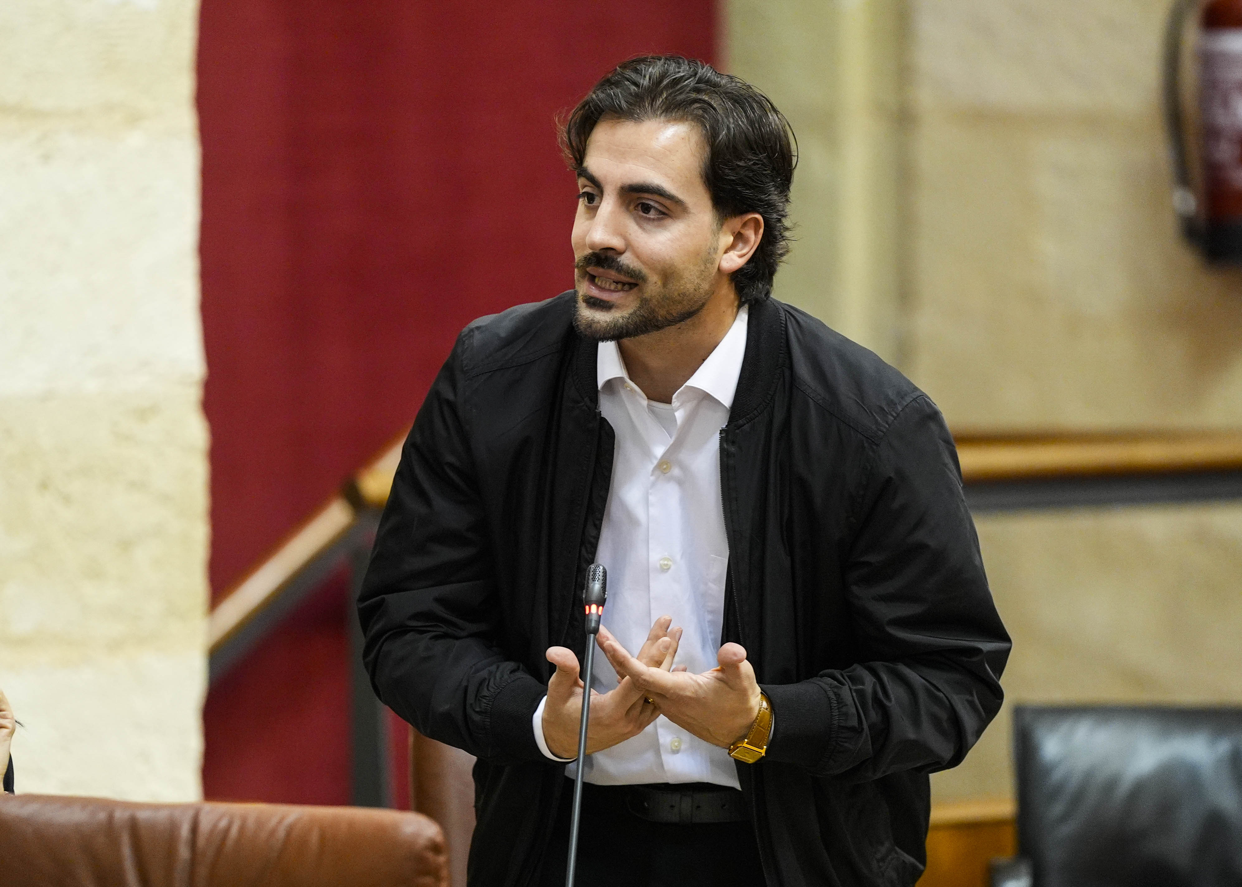 Jos� Manuel G�mez, del G.P. Por Andaluc�a, pregunta sobre los fen�menos especulativos por conflictos en la titularidad de inmuebles