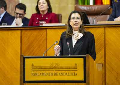  Ana Chocano, del Grupo Popular, presenta una PNLP relativa a actuaciones urgentes para paliar los efectos de las inundaciones en Andaluc�a y su d�ficit de infraestructuras
