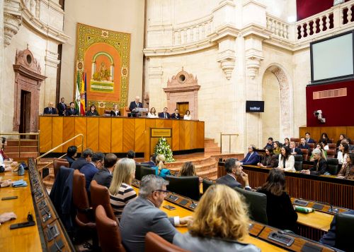 Otro momento del discurso de Jes�s Aguirre