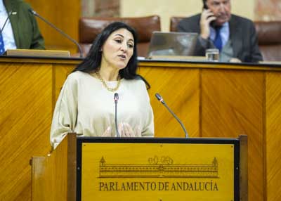 Para posicionar al Grupo Parlamentario Por Andaluc�a en el debate interviene su portavoz adjunta, Alejandra Dur�n 