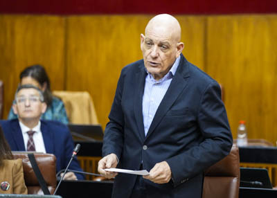 Por el Grupo Socialista, el diputado Gerardo S�nchez formula una pregunta relativa a los fallecidos en accidentes laborales en Andaluc�a 