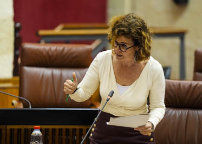  Esperanza G�mez, del G.P. Por Andaluc�a, formula una pregunta relativa a los efectos en Andaluc�a de la agresi�n del Estado de Israel y Estados Unidos a Ir�n  