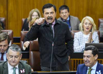 El portavoz del Grupo Popular, Antonio Mart�n, pregunta al presidente de la Junta por las pol�ticas para el progreso de Andaluc�a  