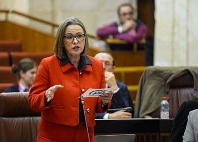 La diputada Susana Gonz�lez, del G.P. Popular de Andaluc�a, pregunta sobre la nueva Ley de Costas 