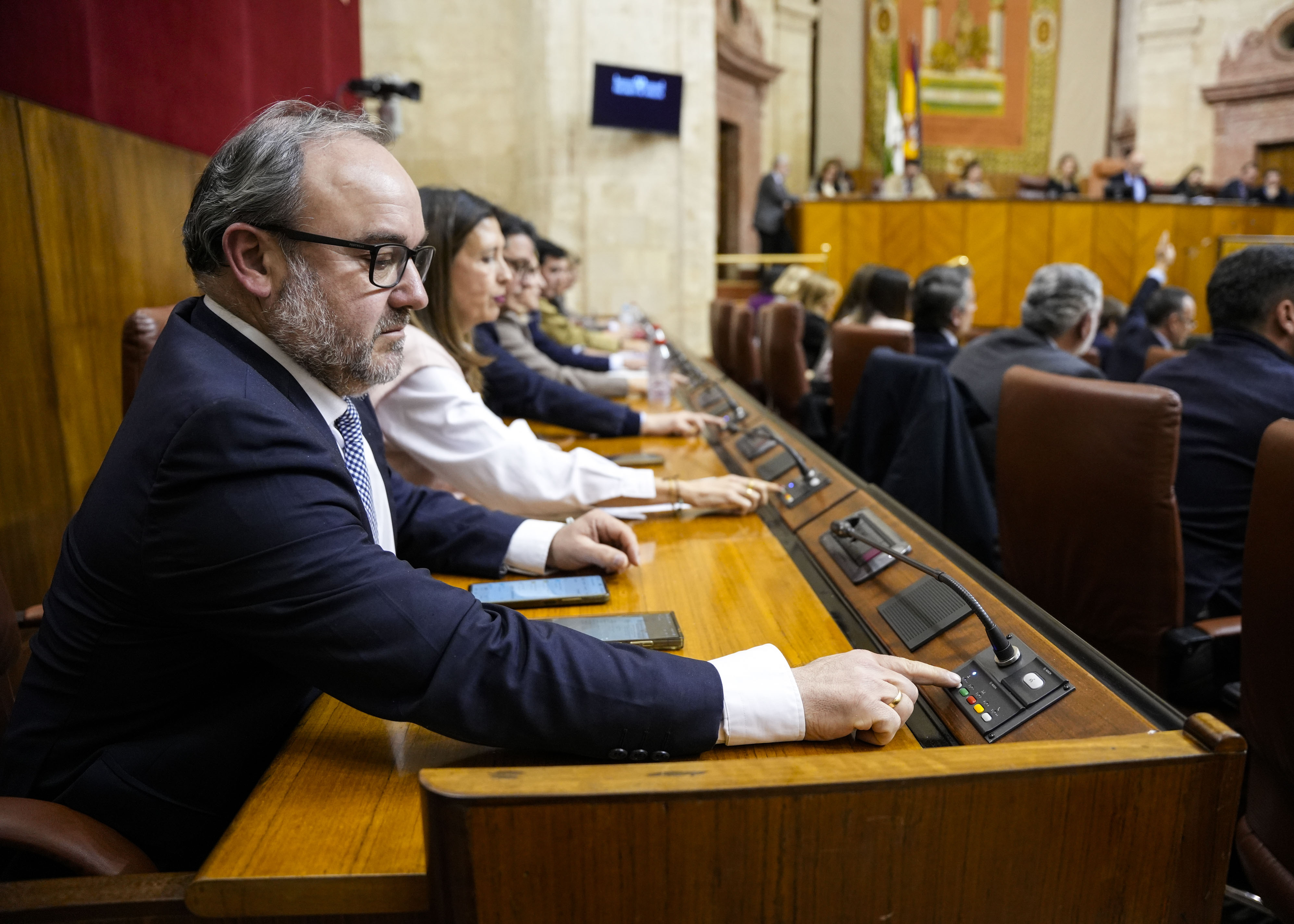 Inicio de las votaciones al finalizar el orden del d�a de la sesi�n 