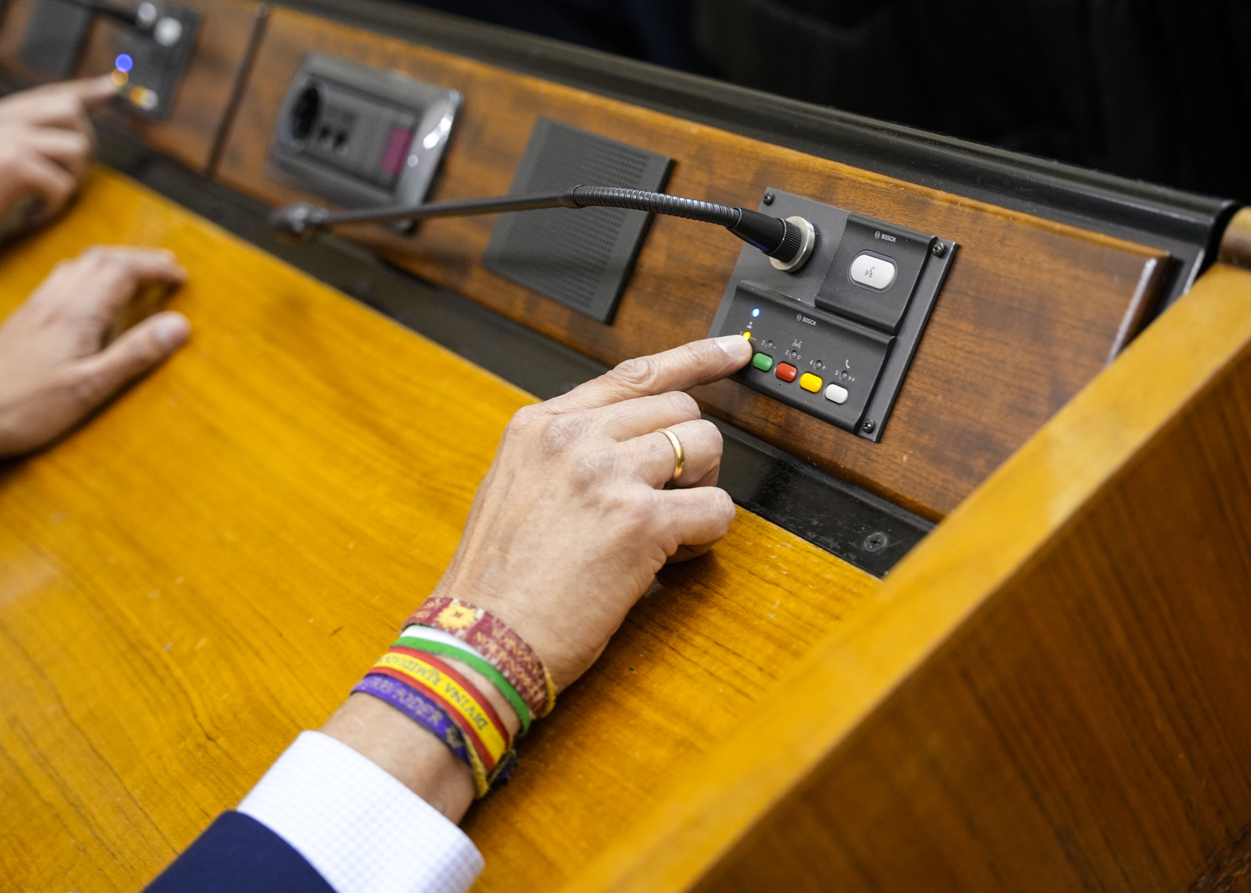 Detalle de una de las votaciones  