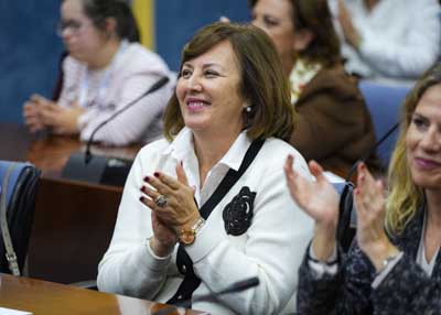 Cristina Alejandra Jim�nez, vicepresidenta tercera de la Mesa del Parlamento 