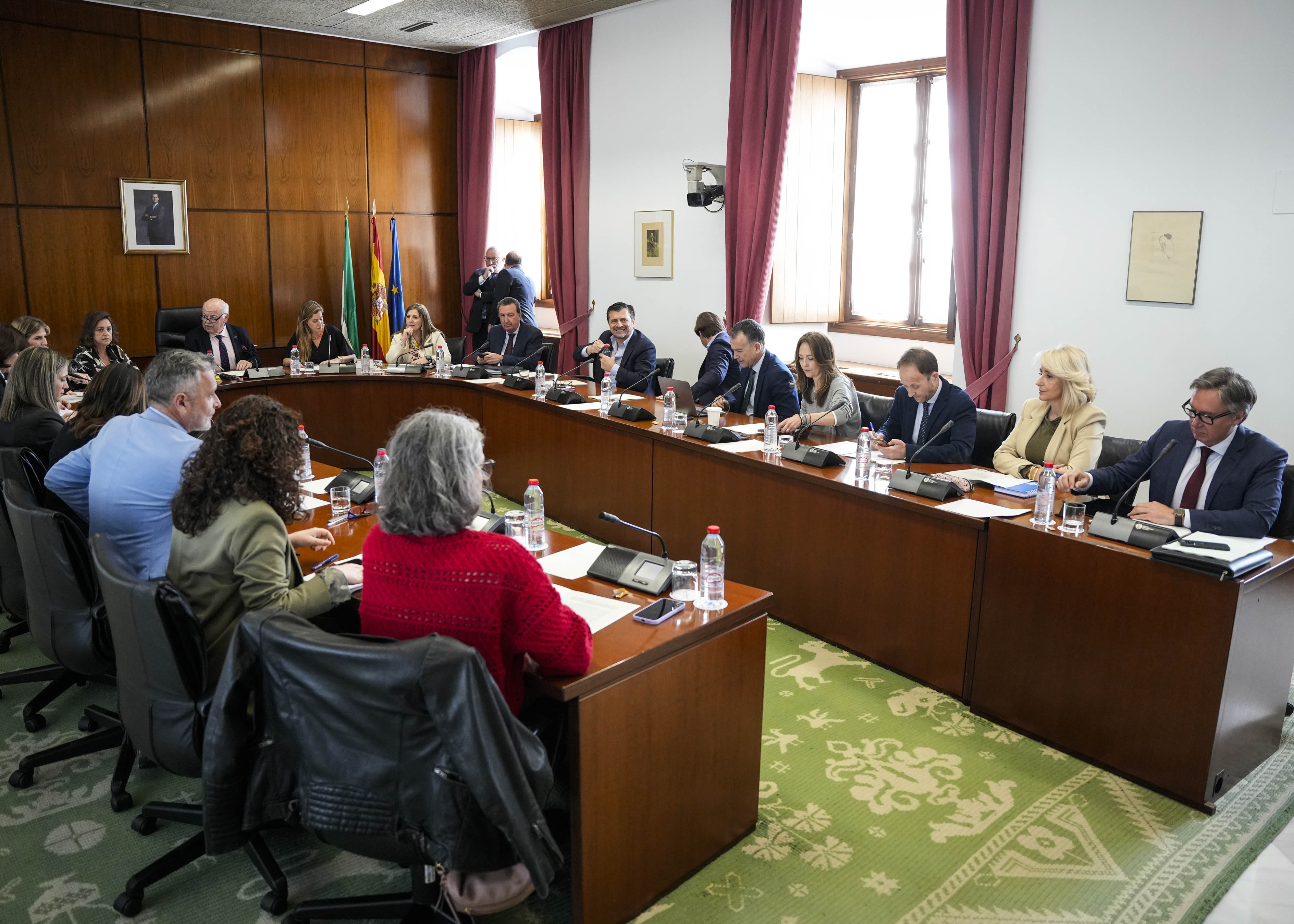 La Diputaci�n Permanente convalida los decretos leyes referentes a la implantaci�n de licencias y el fomento de la actividad cineg�tica, y el referido a la garant�a de los servicios p�blicos esenciales tras los fen�menos meteorol�gicos acaecidos en Andaluc�a