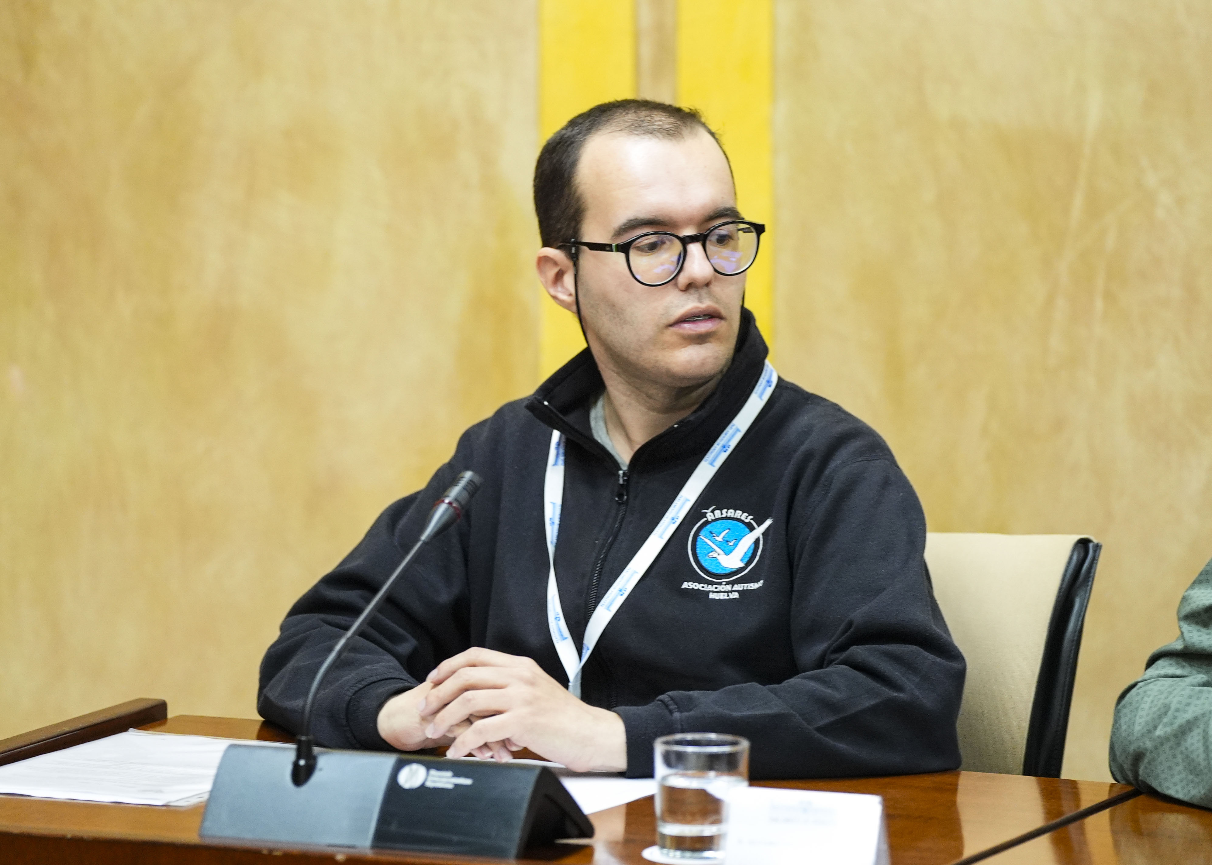 Intervenci�n de otro de los participantes en la lectura del manifiesto 