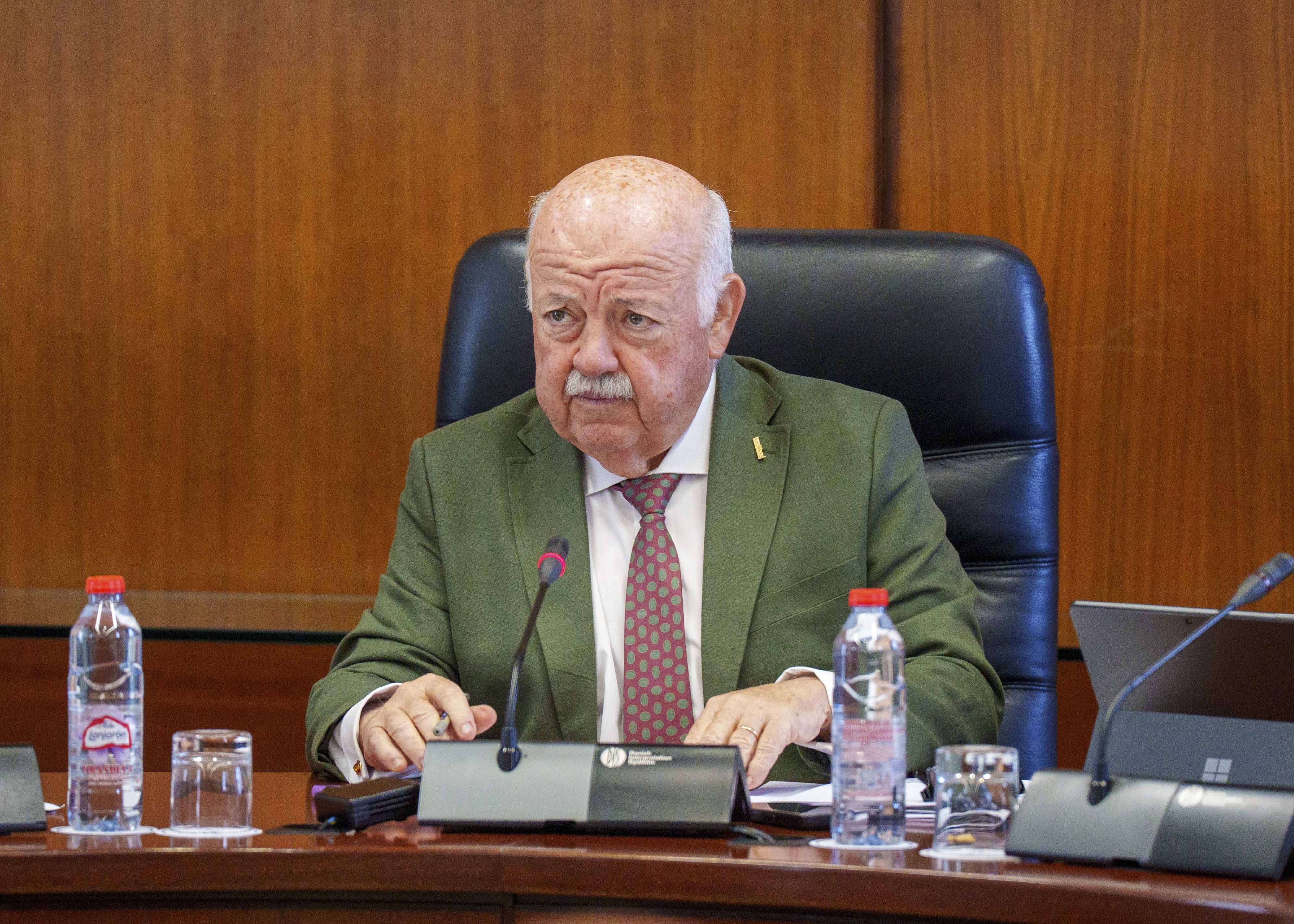  Jes�s Aguirre, presidente del Parlamento de Andaluc�a, da inicio a la Diputaci�n Permanente 