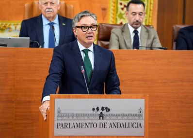  Manuel Gavira interviene en la sala Jim�nez-Becerril