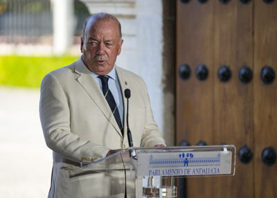 Javier Delm�s Infante, presidente de la Fundaci�n Blas Infante  