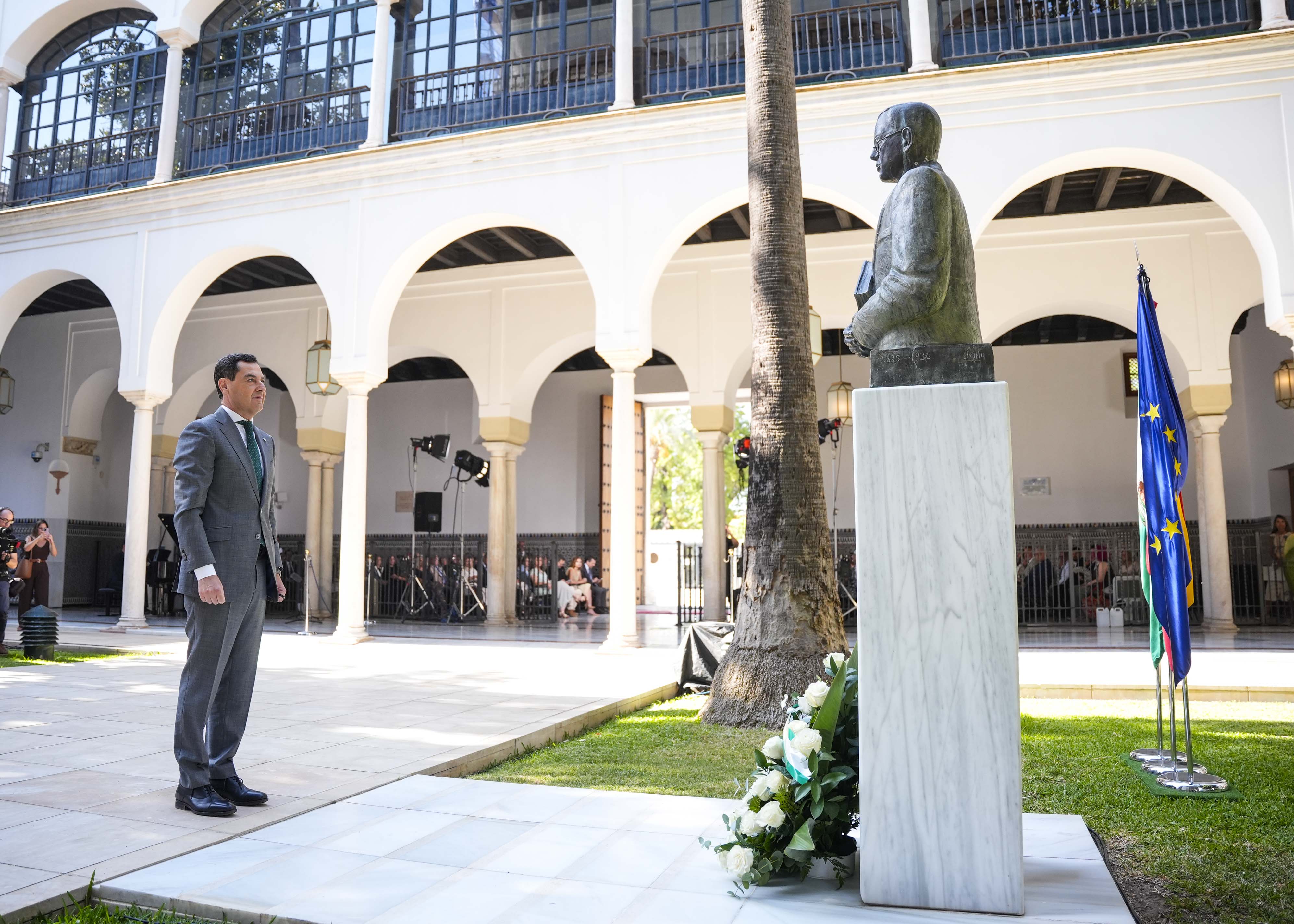 Ofrenda floral de la Junta de Andaluc�a  