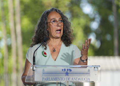 Rosa Mar�a Rodr�guez, portavoz adjunta del G.P. Por Andaluc�a 
