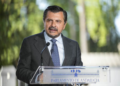Antonio Mart�n, portavoz del G.P. Popular de Andaluc�a  