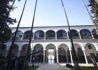 El Patio del Recibimiento del Parlamento de Andaluc�a, escenario del acto conmemorativo 