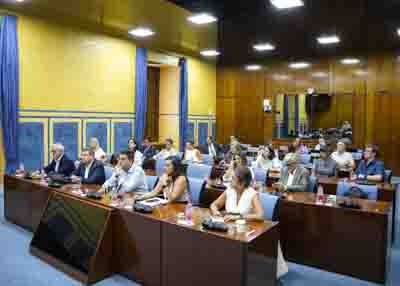 Inicio de la sesi�n constitutiva de la Comisi�n de Fomento y Movilidad