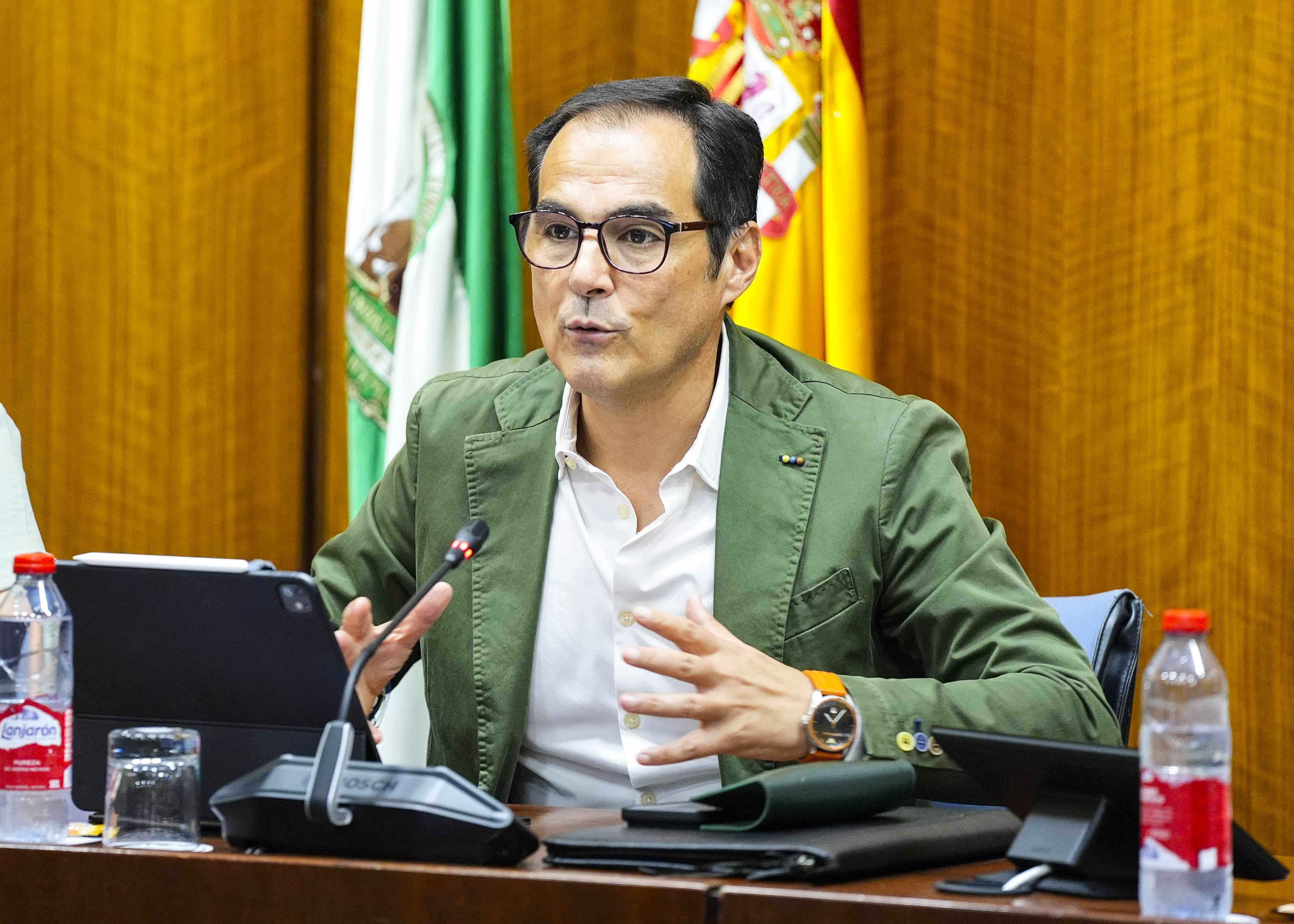  El consejero Nieto durante su intervenci�n