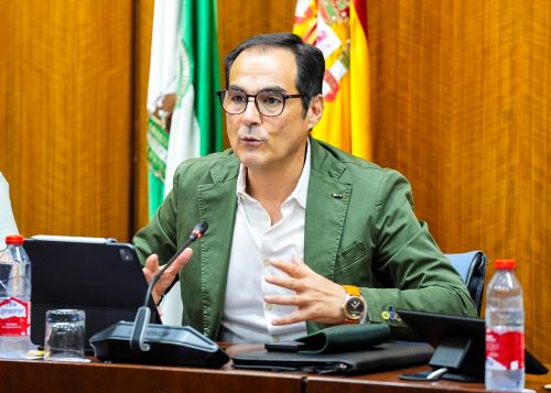  El consejero Nieto durante su intervenci�n