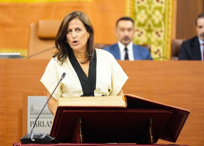 Mar�a Nieves Ortiz jura acatar la Constituci�n y el Estatuto de Autonom�a para Andaluc�a  