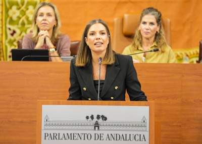 Mar�a Goretti Eiberle, del Grupo Vox, presenta la primera PNLP relativa a la soberan�a espa�ola y la invasi�n de Ceuta
