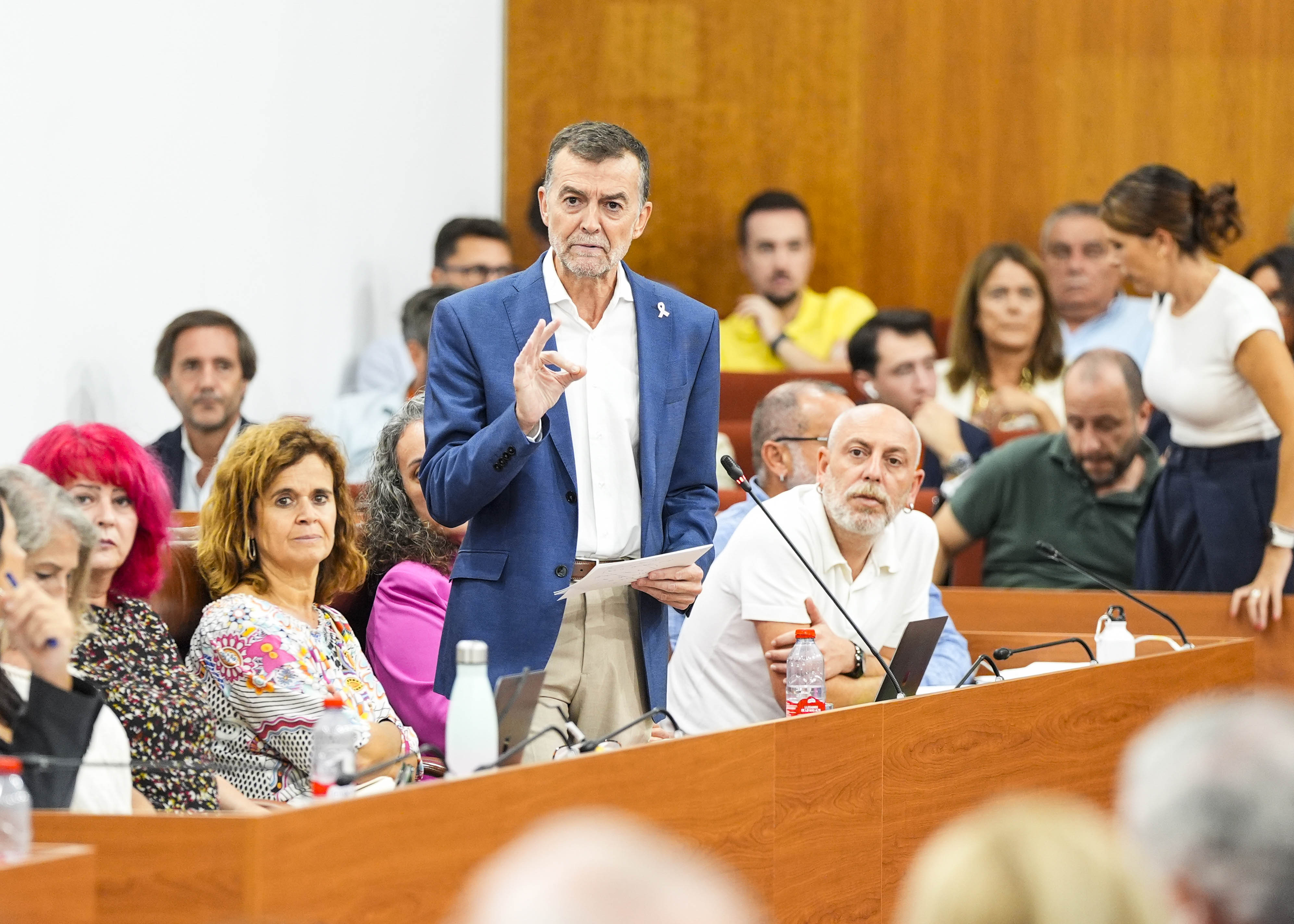  Antonio Ma�llo pregunta al presidente de la Junta de Andaluc�a